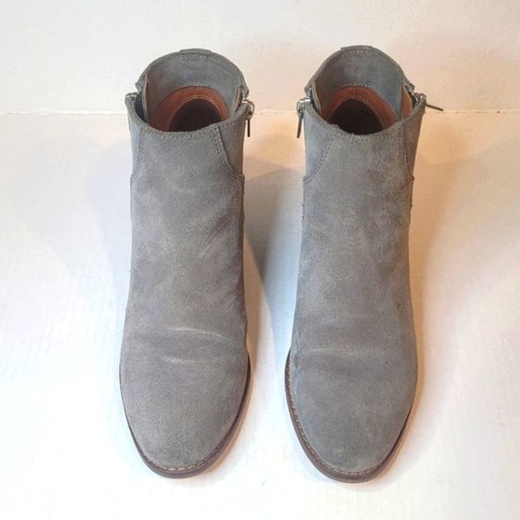 COACH DANI Ankle Gray Suede Boots. Size 7.5 - Picture 2 of 12